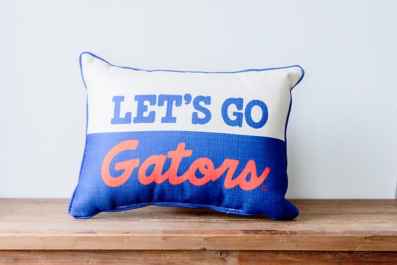Florida Gators Halftone Pillow UF0020