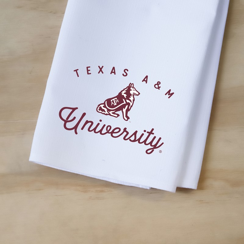 Vintage Texas A&M University Tea Towel TAM0015TT