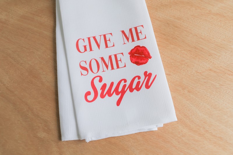 Give Me Some Sugar Tea Towel TXT1033TT