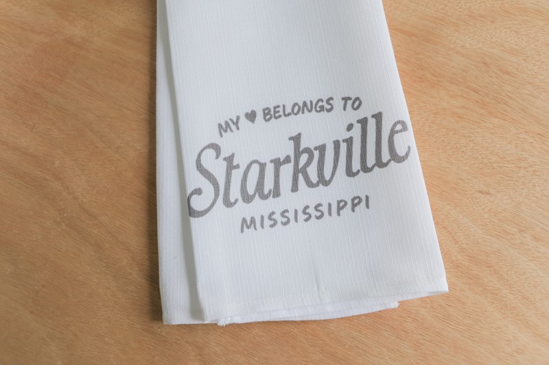 Heart Belongs to Hometown Tea Towel STE0808TT