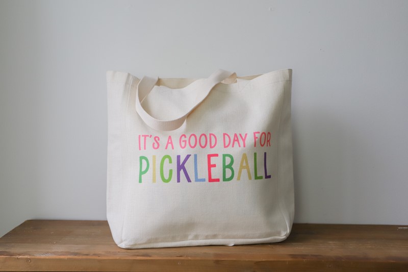 Good Day for Pickleball Tote TXT1054BAG