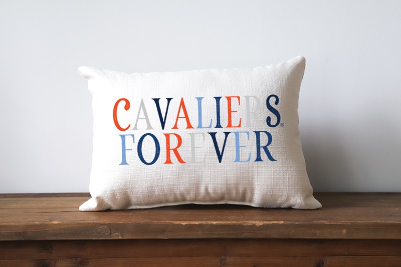 Virginia Cavaliers Mascot Forever Pillow UVA0008