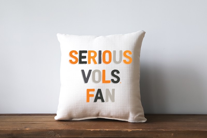 Serious Vols Fan Pillow UTEN0021