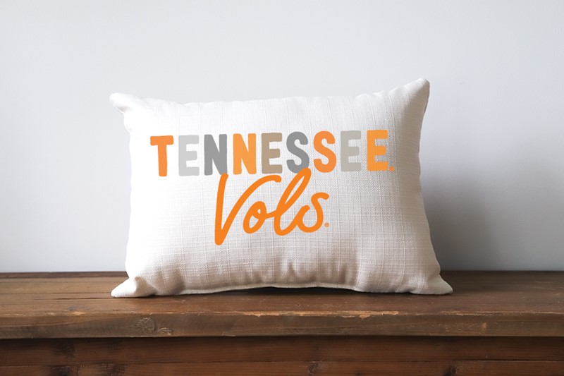 Tennessee Collegiate Tones Pillow UTEN0014