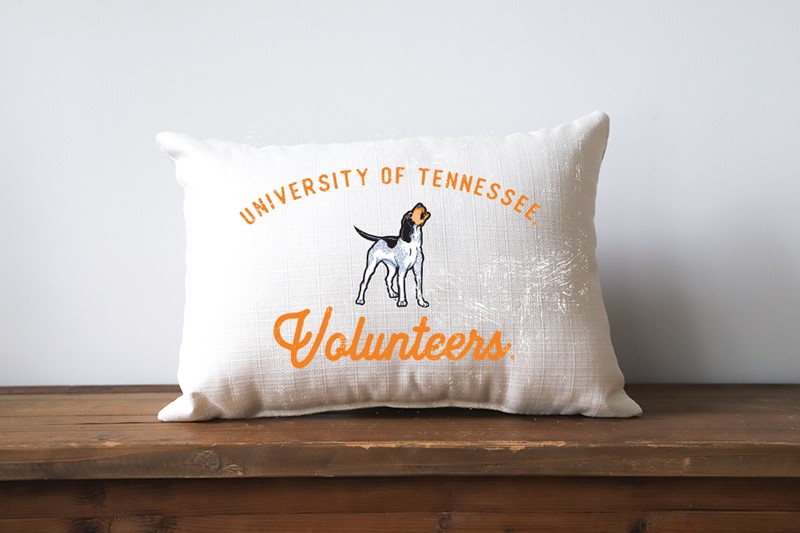 Tennessee Volunteers Vintage Mascot Pillow UTEN0024