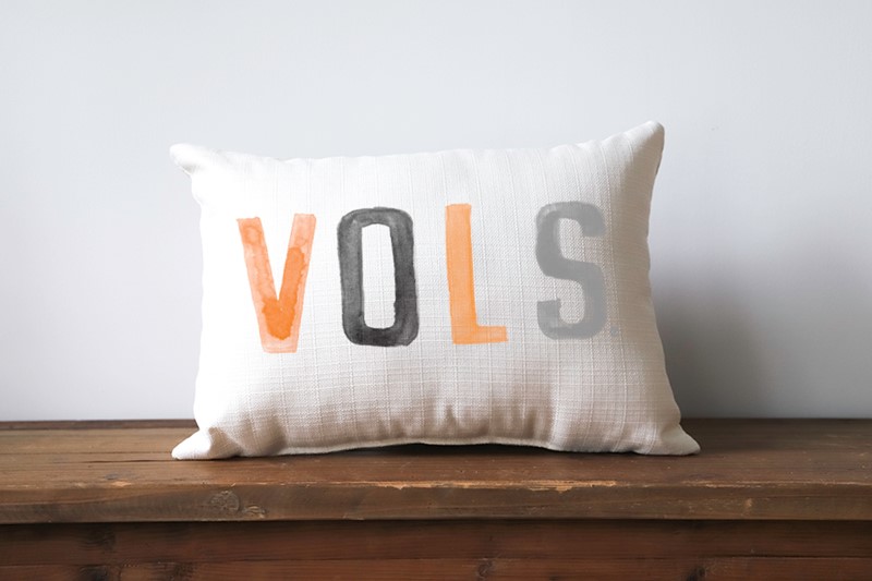 Vols Poster Tones Pillow UTEN0037