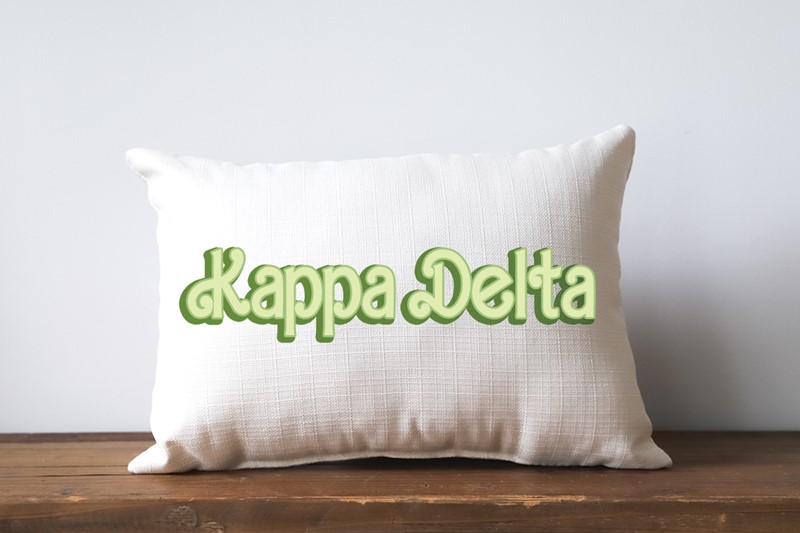 Barbie Sorority Kappa Delta Pillow SOR0041-KD