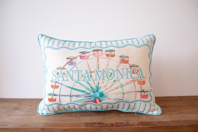 Ferris Wheel Hometown Pillow STE0827