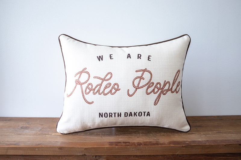 We are Rodeo People Pillow WEST0002