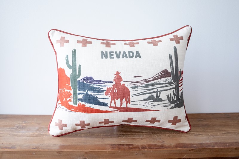 Cowboy on the Range Pillow WEST0010