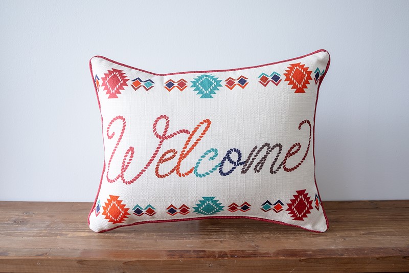 Southwestern Welcome Pillow WEST0012