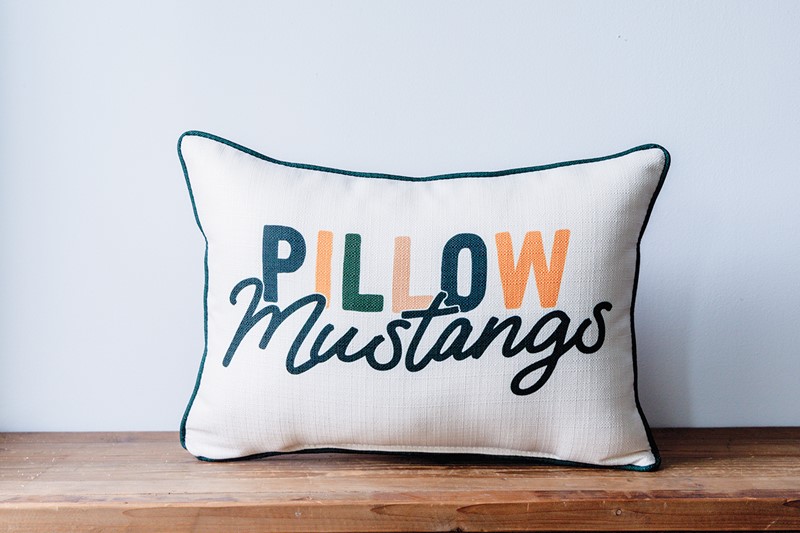 High School Name Tones Pillow TXT1104