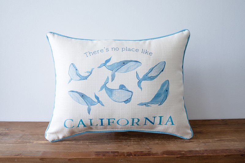 No Place Like Humpback State Pillow BEA0057