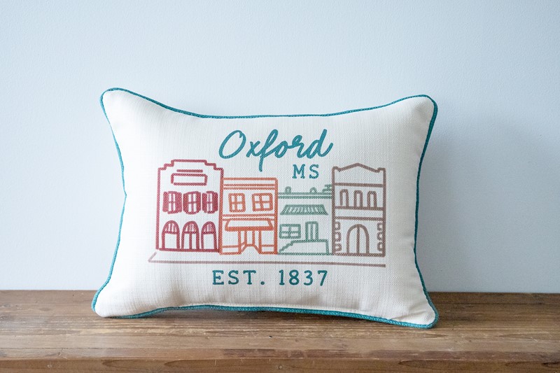 Main Street Hometown Fall Tones Pillow STE0847