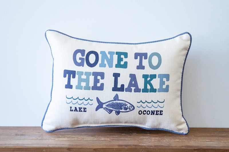 Gone to the Lake Pillow LAK0016