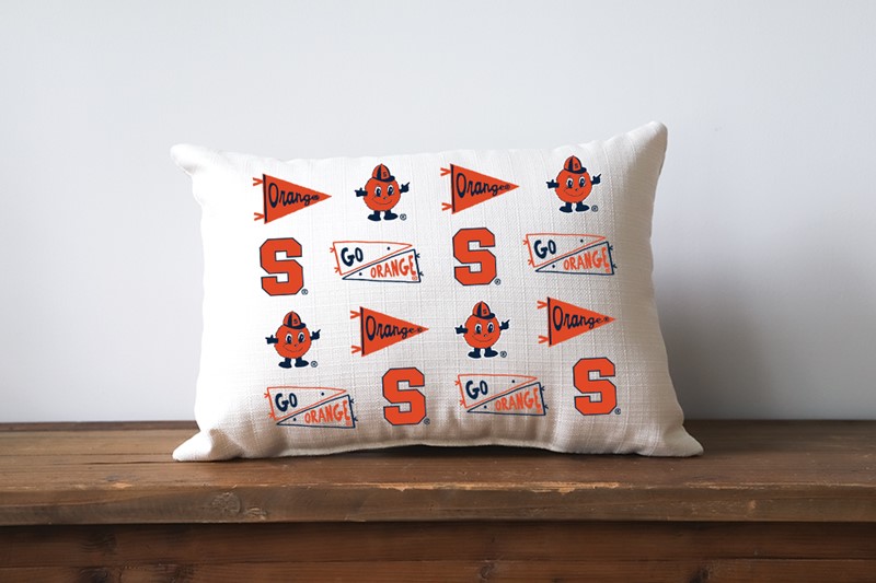 Syracuse Pennant Pattern Pillow SU0017