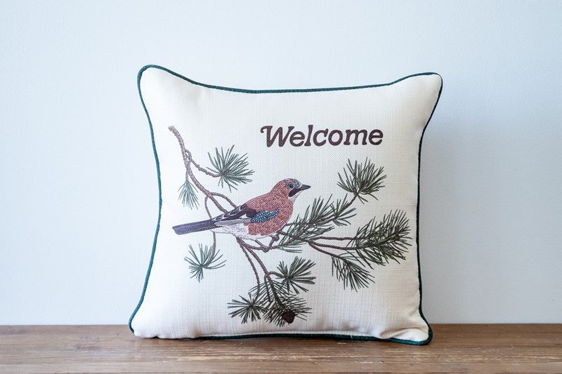 Little Birdie Bird Pillow