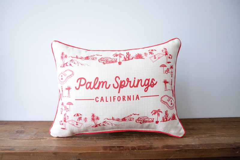 Desert Toile Pillow DST0003
