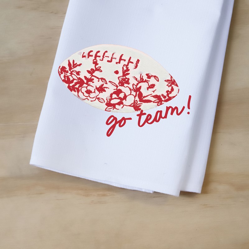 Chinoiserie Football Tea Towel TXT1120TT