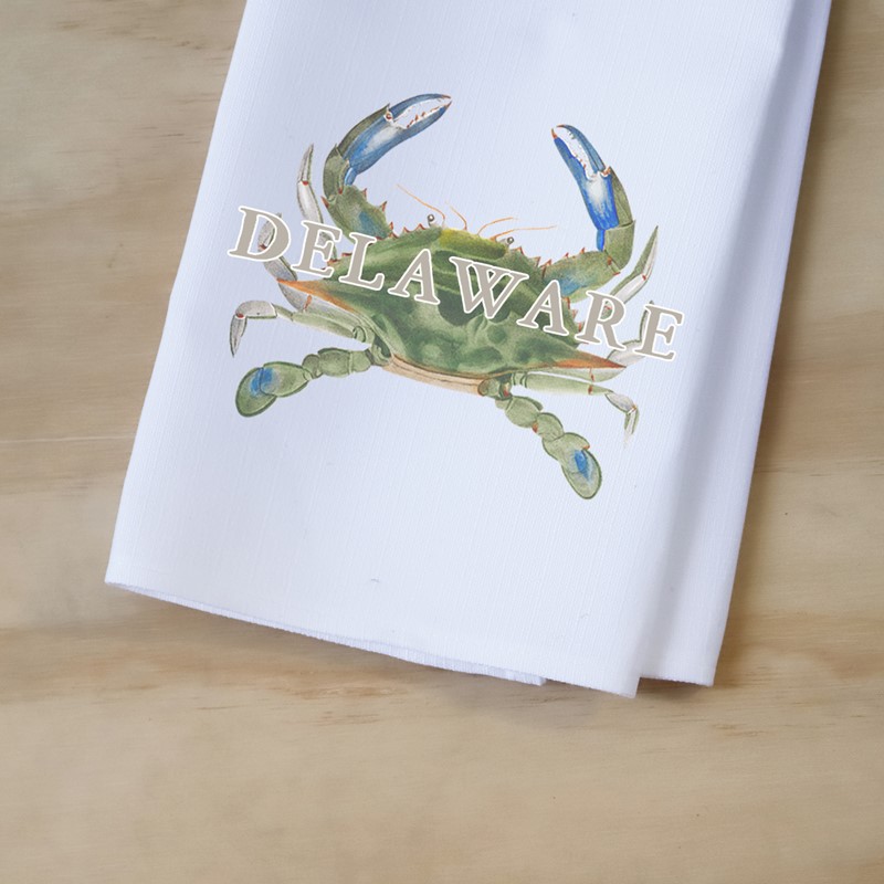 Blue Crab Hometown Tea Towel BEA0056TT