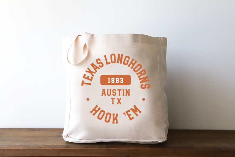 Texas Athletic Circle Tote UT0036BAG