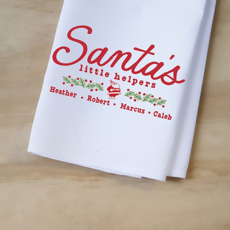 Santas Little Helpers Tea Towel CHR0300TT