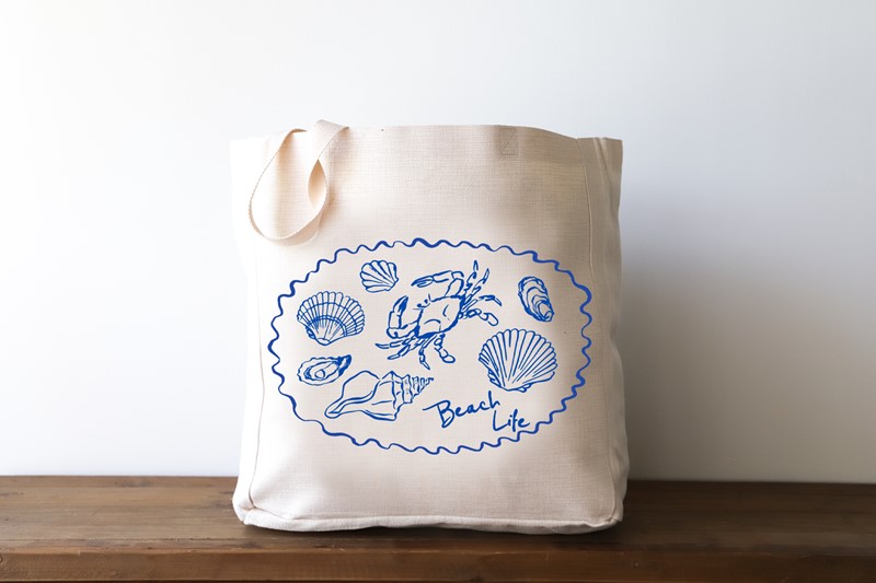 Doodle Beach Life Tote BEA0049BAG