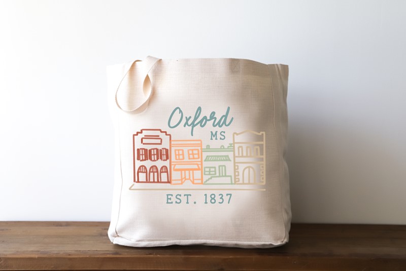 Main Street Hometown Fall Tones Tote STE0847BAG