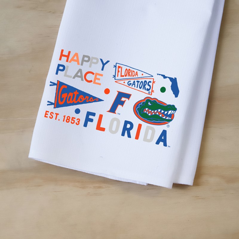 Florida Collegiate Cluster Tea Towel UF0022TT