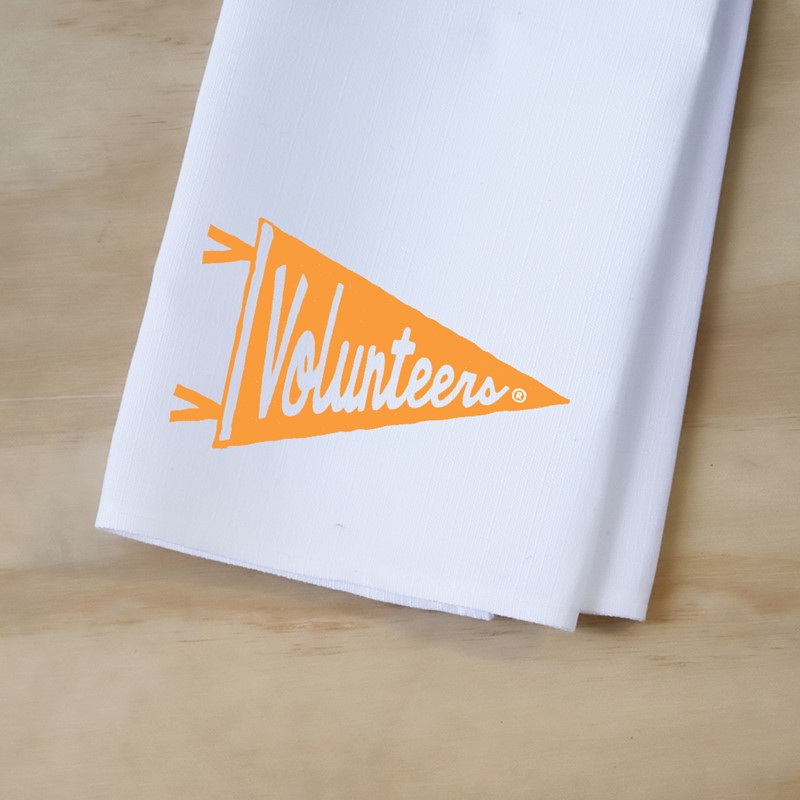 Tennessee Volunteers Pennant Tea Towel UTEN0043TT