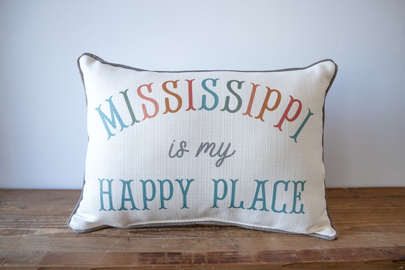 Fishtail Charming Happy Place Pillow STE0857