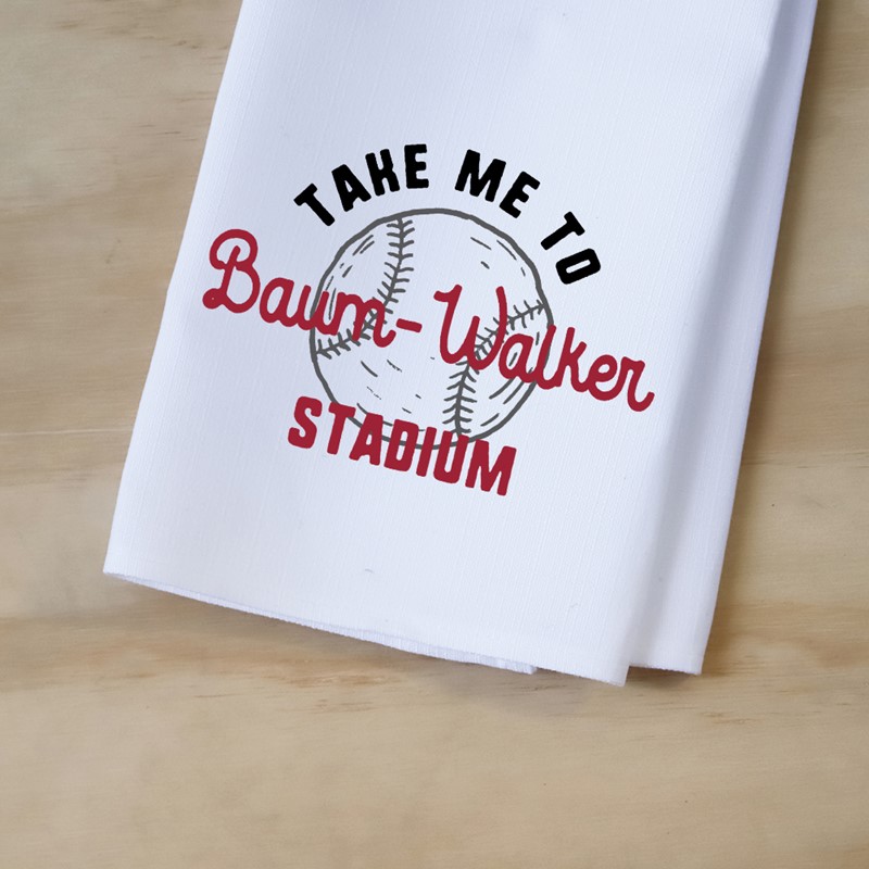Take me to Baum Walker Stadium Tea Towel ARK0035TT