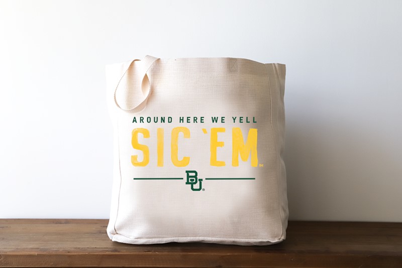 Baylor Around Here Tote BU0034BAG