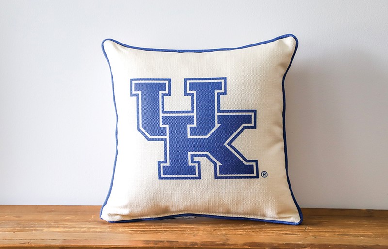 Kentucky Primary Logo Pillow UK0001