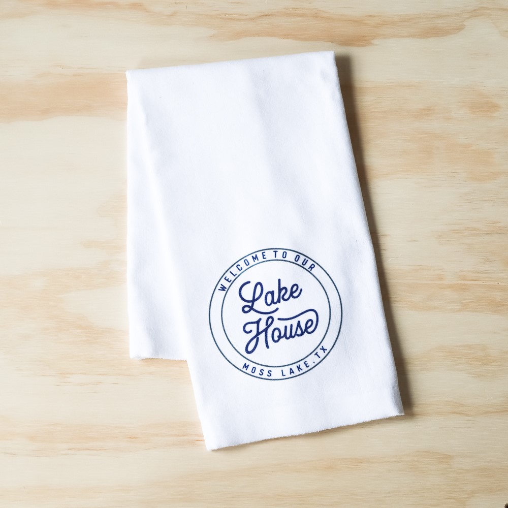 Lake clearance house towels