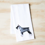 Schnauzer Tea Towel DOG0007TT View 2