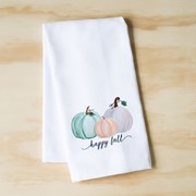 Pumpkin Trio Happy Fall Tea Towel FAL0025TT View 2