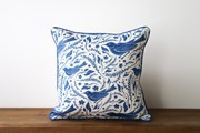 Blue Bird Patterned State Pillow STE0063 View 2