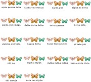 Butterfly Sorority Tote SOR0027BAG View 2