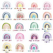 Rainbow Sorority Tote SOR0030BAG View 2