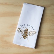 Bee Happy Botanical Bee Tea Towel TXT0767TT View 2