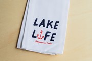 Lake Life Anchor Tea Towel STE0719TT View 2