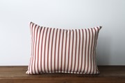 Arkansas Baseball Pinstripe Pillow ARK0034 View 2