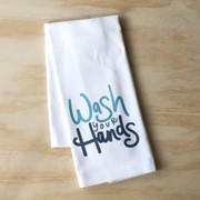 Wash Your Hands Tea Towel TXT0731TT View 2