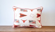 Texas Collegiate Cluster Pillow UT0037 View 4