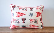 Texas Tech Collegiate Cluster Pillow TECH0045 View 2