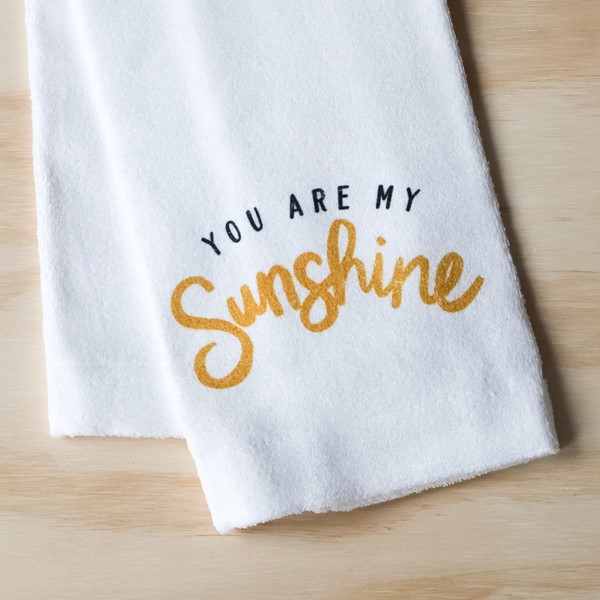 You are My Sunshine Script Tea Towel TXT0379TT