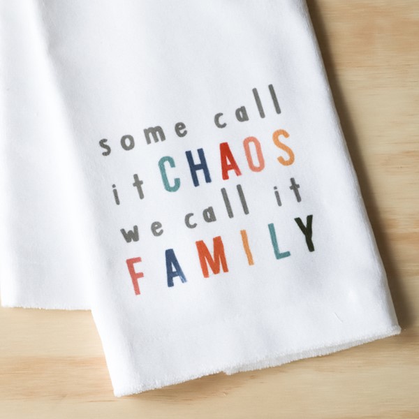 Some Call It Chaos Tea Towel