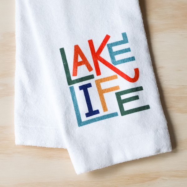 Lake Life Tea Towel TXT0635TT