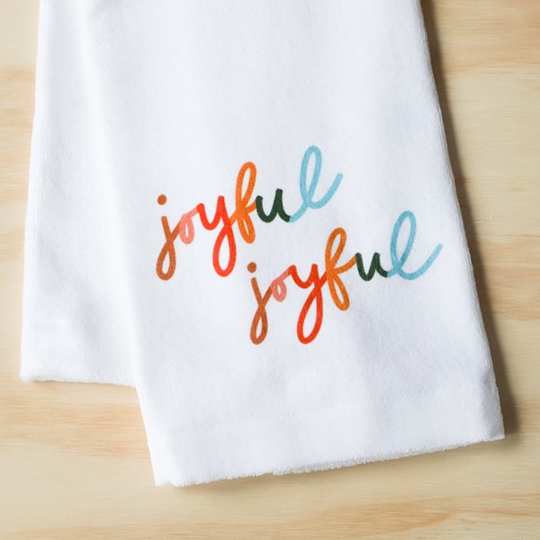 Joyful Joyful Tea Towel